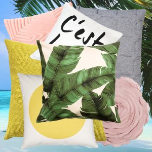 Collage Summer Trend Cushions - Summer Cushions - Fresh up your home - on Lifetime-pieces.com