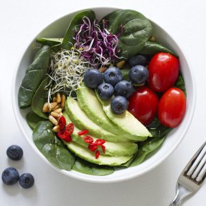 Vegan Avocado Spinach Superfood Salad on Lifetime-Pieces.com
