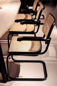 Freischwinger S64 Chair exhibitor Thonet, imm cologne fair 2018, blog post lifetime-pieces.com